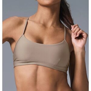 ALO Yoga Taupe Sports Bra